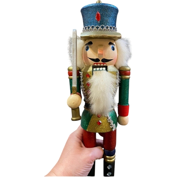 Colorful Nutcracker Soldier Figurine - Picture 5 of 6